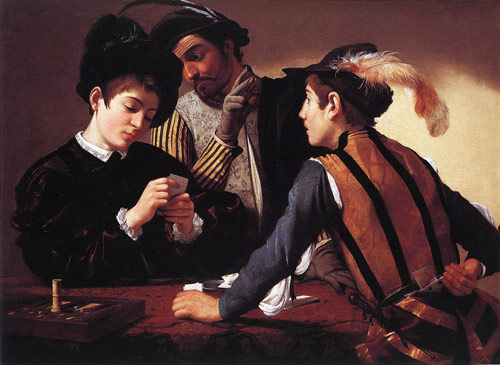 Caravaggio: The Cardsharps